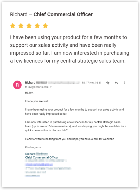 Testimonial 1